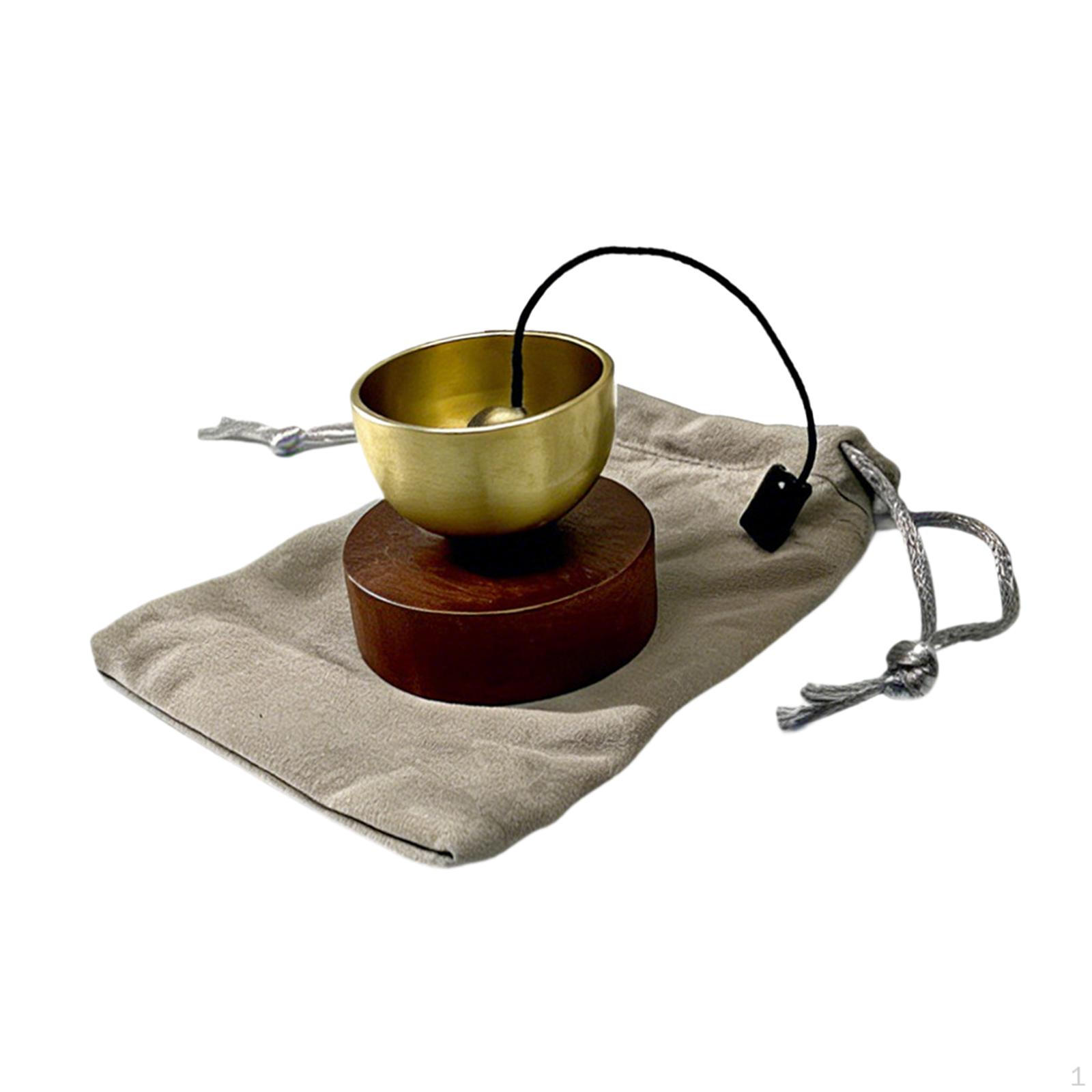 

Mini Singing Bowl Set Meditation Sound Bowl,Gift for Men Women,Sturdy,Lightweight,Tibetan,Compact