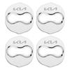 BBEF9 4pcs Car Styling Auto Protect Door Lock Cover Stickers Accessories Case For Kia Rio Sportage Cerato Soul Sorento Picanto