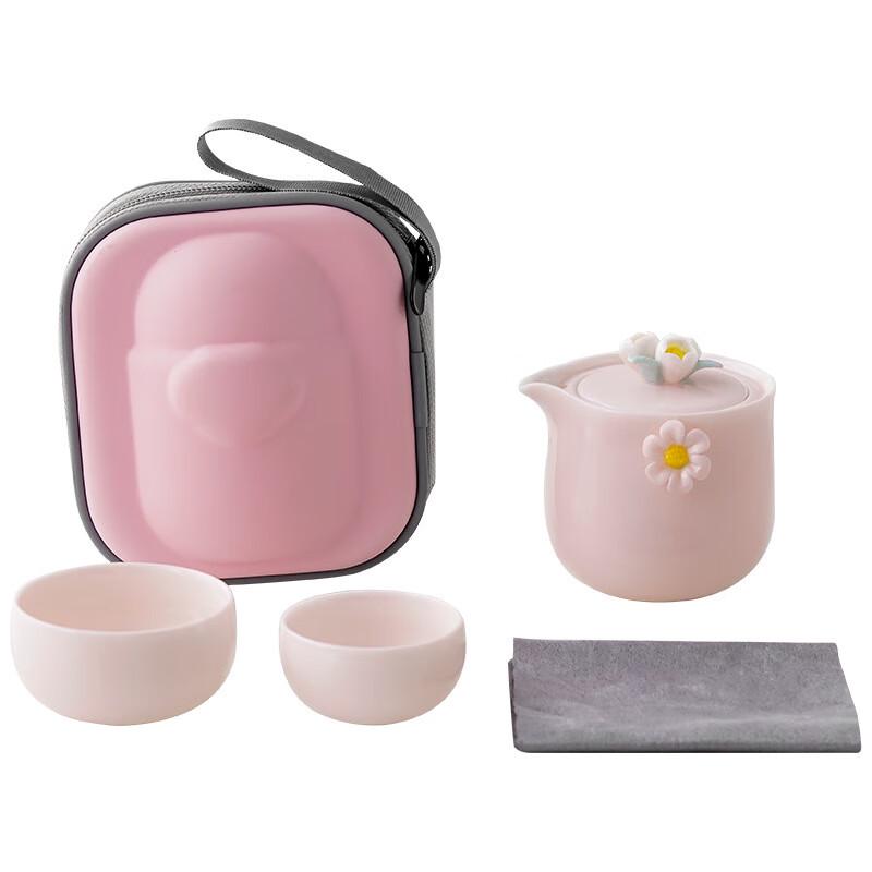 Qixuanyuan Portable Jade Porcelain Tea Set