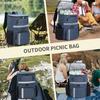 Backpack Cooler Waterproof Insulated Rucksack Leak Proof Can Cooler Backpack Holding 45 Cans for Camping Beach Fishing Picnic Travel
