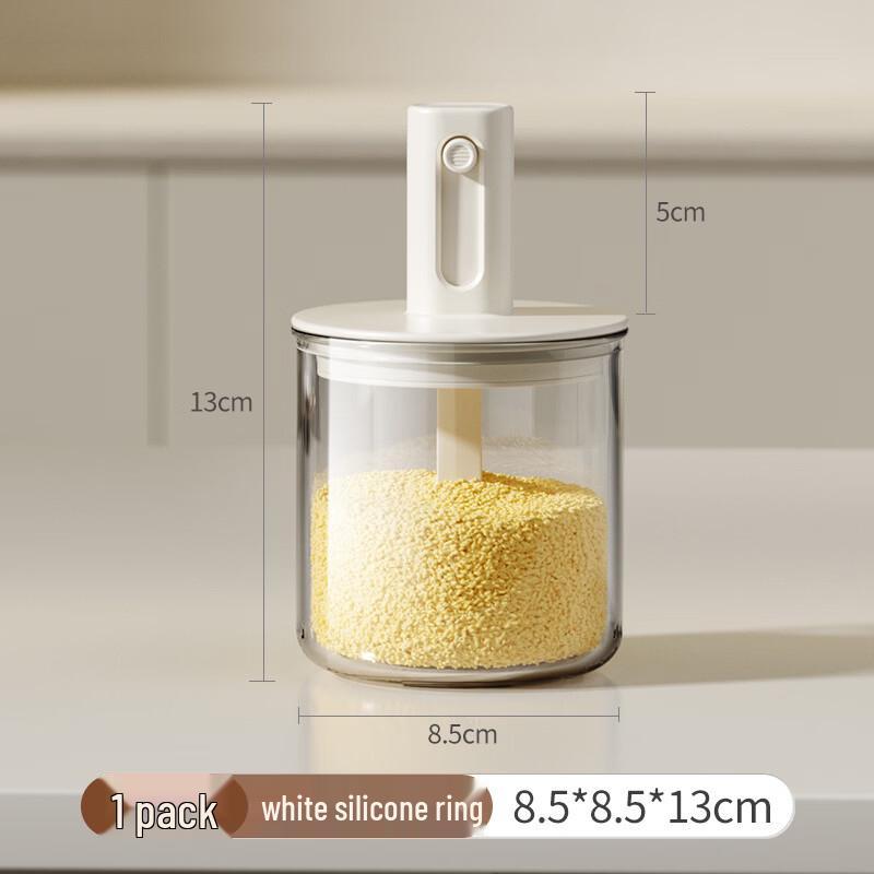Ru Han Sealed Kitchen Seasoning Jars with Spoons