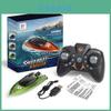 Kids Mini Rc Boat With Handheld Remote And Plastic Construction For Water Fun