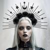 Elegant Gothic Crown Headband Moon Star Baroque Tiaras Hairband Sungodness Hairhoop Women Cosplay Costume Accessories