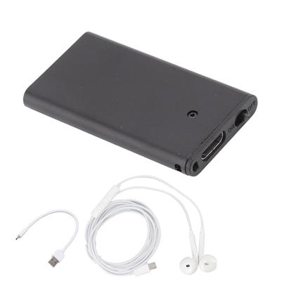 Mini záznamník HD redukcia šumu šifrovaný 4 GB hlasovo aktivovaný záznamník s prehrávaním MP3 pre