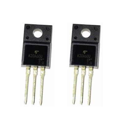 5PCS TK20A60U TK20A60 K20A60U MOSFET N-Ch 20A 500V TO-220F TOS New