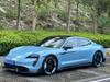 Taycan Mansory-Style Carbon Fiber Body Kit: Front Lip, Side Skirts, Rear Lip, Tail Wing, Wind Deflectors.