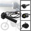 Universal Motorcycle Throttle Grips Anti-Slip Accelerator Handlebar For Surron Light Bee S X Pit Dirt Bike Motocross Accessories