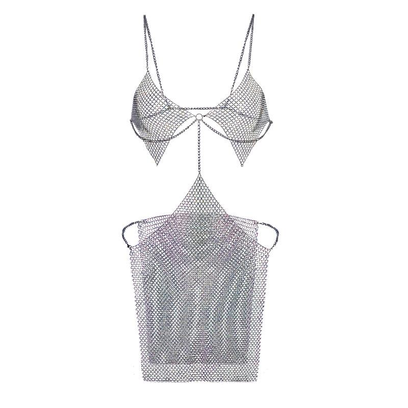 Sexy Underwear Set Fishnet Hot Erotic Underwear Mini Dress Porno Women Lingerie Mesh Bodysuits Sexy Costumes Beach Dress
