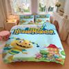 Monster Henry Bedding 3 Piece Set HD Print Duvet Cover Pillowcases for Teens Adult Bedroom Decoration Christmas Gift