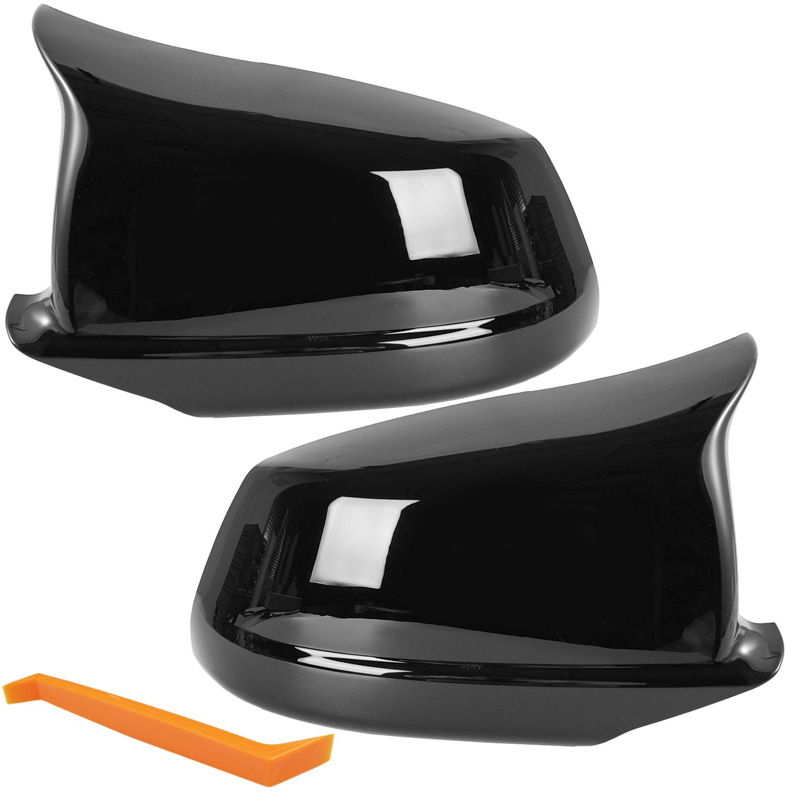 

2PCS Mirror Cover Cap 51167216369 51167216370 For BMW F10 F11 5 Series Sedan 520i 523i 525i 528i 530i 535i 550i 2011-13 PRE-LCI чёрный