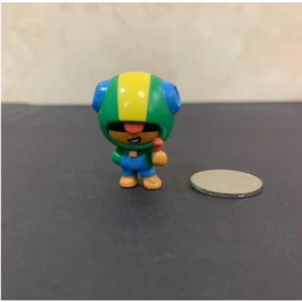1pcs Original Supercell Heros Leon Crow Spike Collectible Figures Series 1 License Ultra Rare Gold Silver Collection Toy Gifts