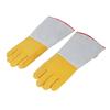 2 Stk. LN2 Schutzhandschuhe 40cm Frostschutz Tieftemperatur Rindslederhandschuhe für flüssigen Stickstoff Trockeneis Kühllagerung