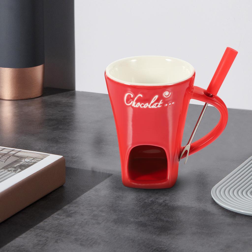 Individual Cheese Warmer Chocolate Melting Oven Heater Fondue Fork Household Butter