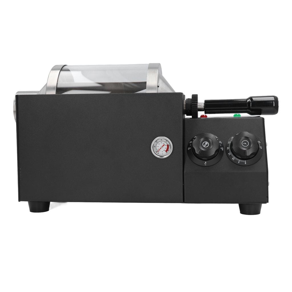 Coffee Bean Roaster Adjustable Temp Automatic Glass Coffee Bean Baker with Timer for Soybean Sesame