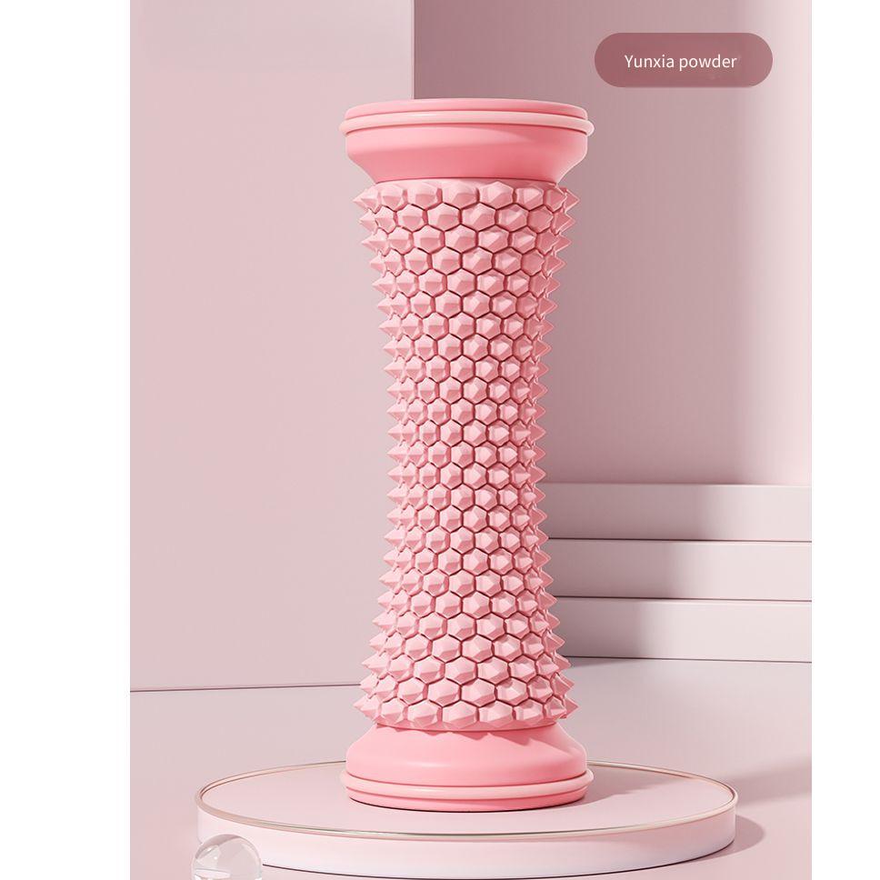 16.5cm Length Fascial Ball Massage Ball Muscle Relaxation Foot Rolling Peanut Ball Arch Trainer Convenient Foot Massage Wheel