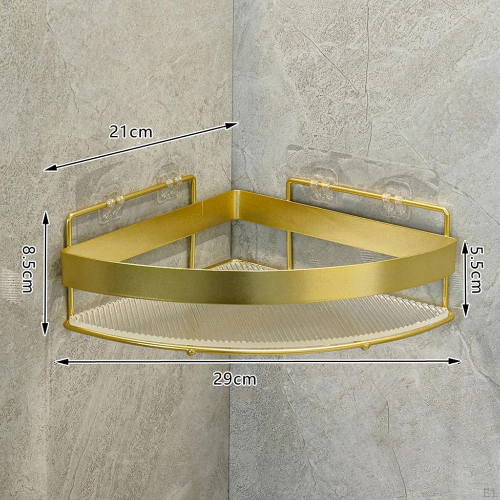 Corner Shower Shelf Bathroom Organizer, Shelf, Storage Basket for Conditioner Soap