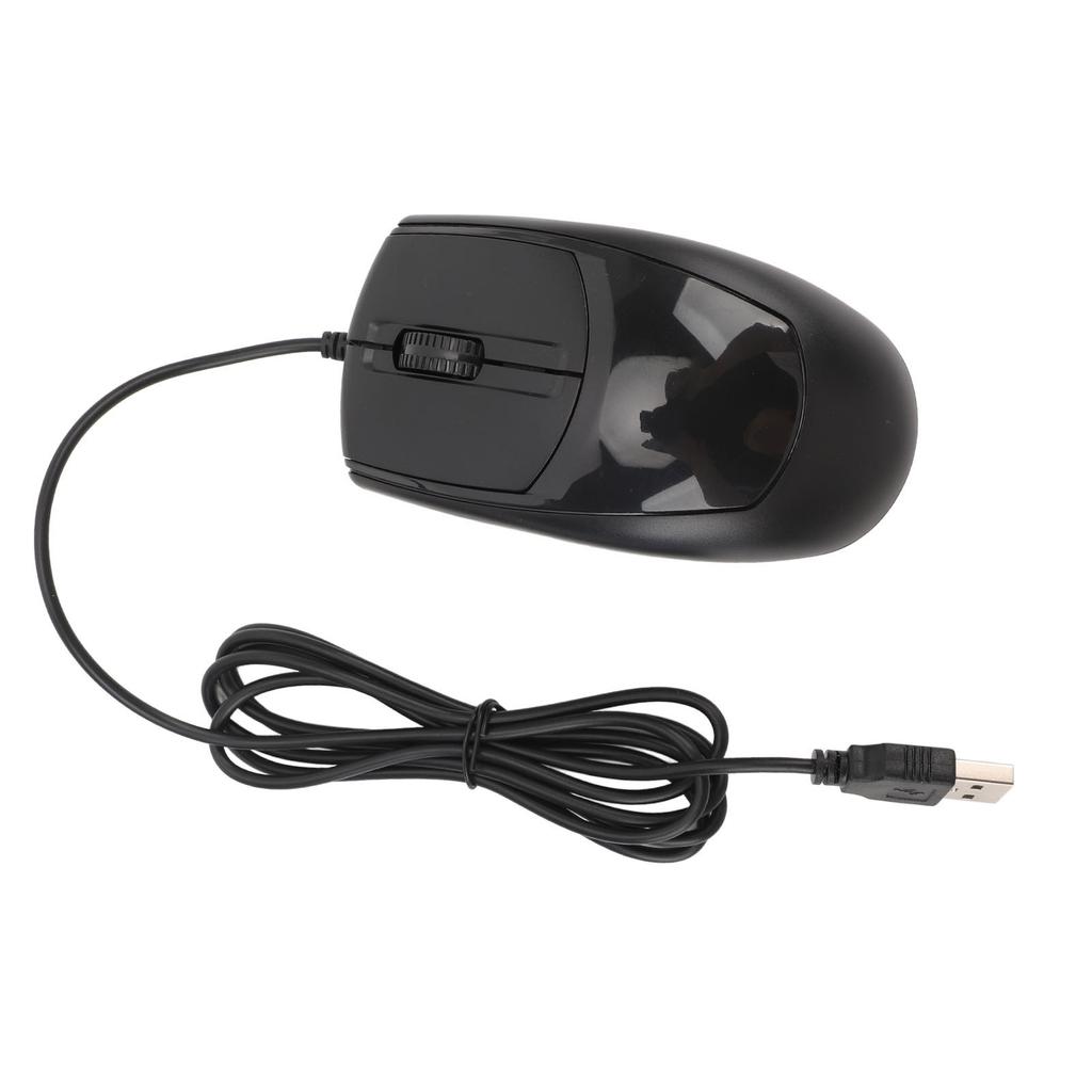 USB Wired Mouse Ergonomic Corded Computer Mouse 1200 DPI Silent Click Gaming Mouse for Office