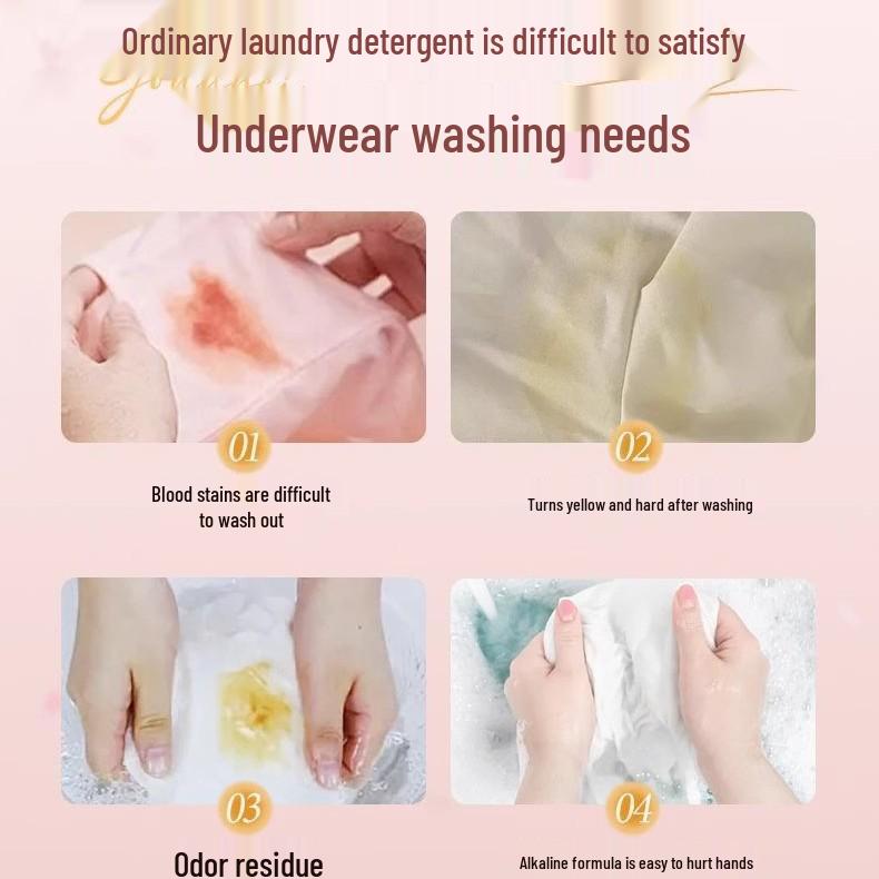 Newcomer Discount: Anti-Mold & Bacteria Inhibiting Laundry Detergent for Underwear & Panties