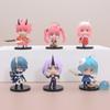 6Pcs Anime Tensei Shitara Slime Datta Ken Rimuru Tempest Tensei Otherworlder Benimaru Shuna Shion Set Model Toy Gift Collection