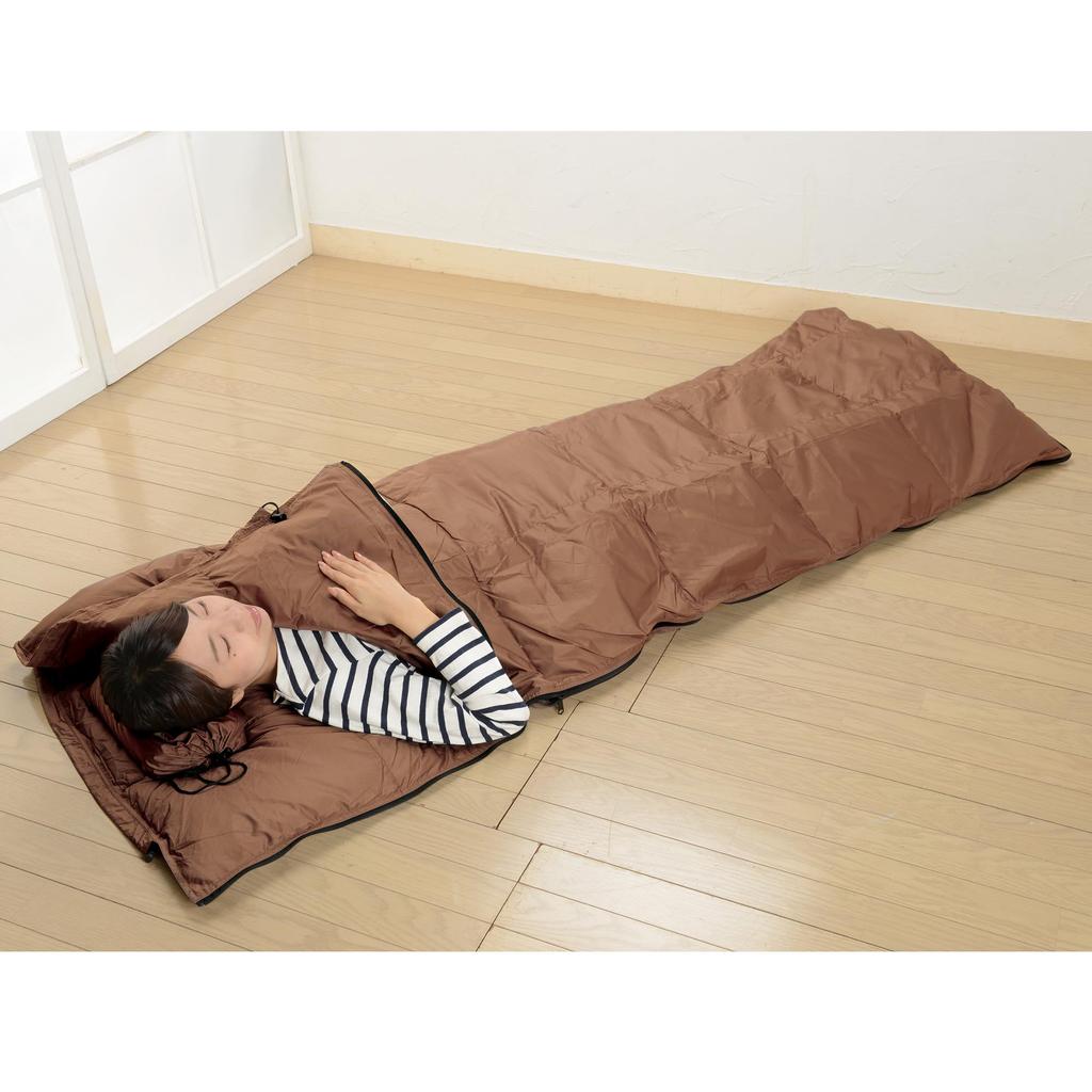 Echigo Futon down sleeping down sleeping storage bag Feather down sleeping sleeping disaster disaster prevention cold mountain solo down sleeping down