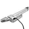 12V Linear Actuator, 152.4mm Stroke IP65 Waterproof Linear Actuator, 3000N 5mm/s Motion Actuators with Mounting Brackets for Solar Trackers,