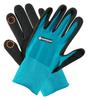 GARDENA Handschuhe für Nitril Größe Gartenarbeit, Handfläche, Türkis/Schwarz, XL, 10/XL, 11513-20