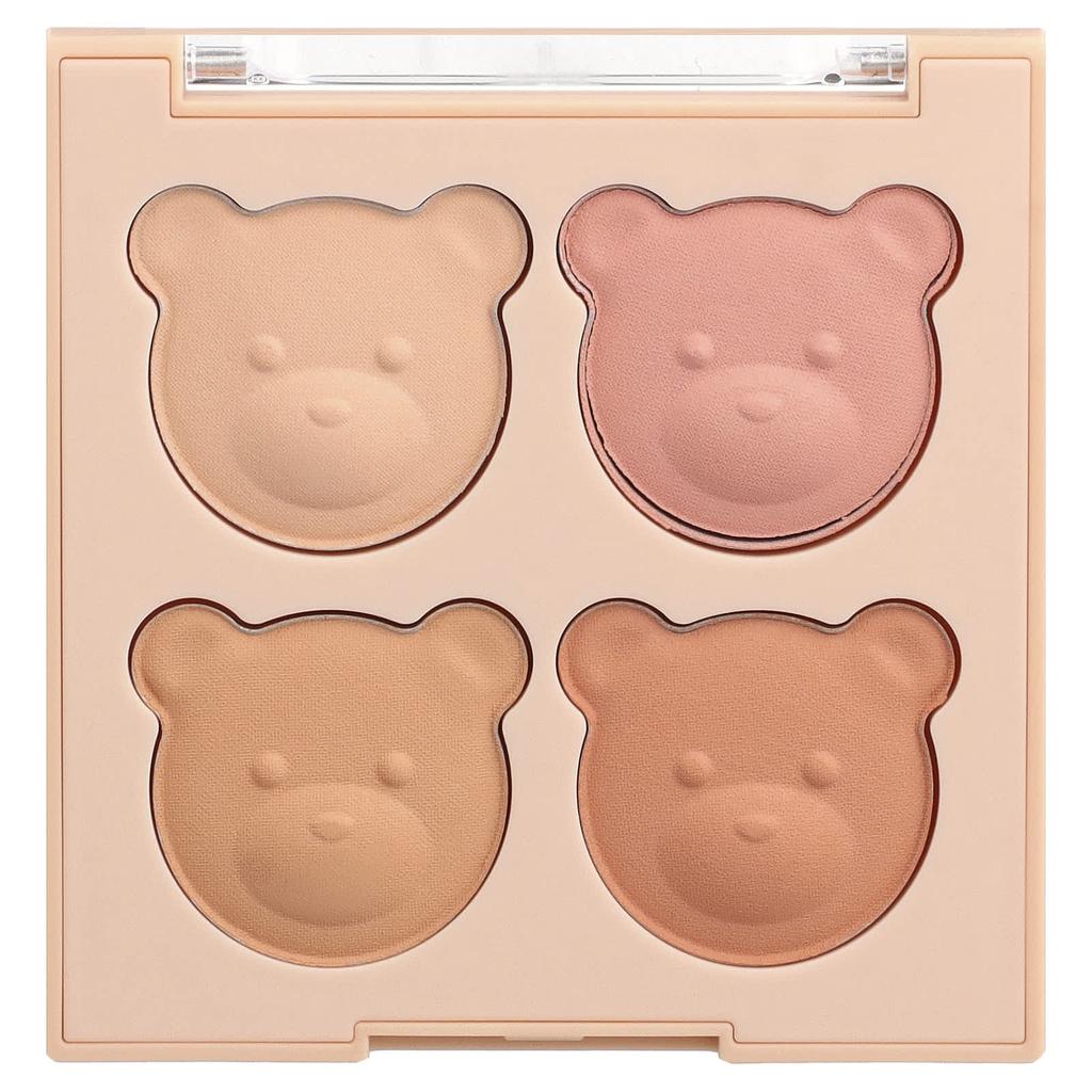 Dasique, My Bee Collection, Blending Mood Cheek, Brown Bear, 16 Pieces, 8.8g (0.31oz)