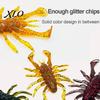 Saltwater Fishing Gear 8Pcs 6cm/2.8g Bionic Insect Soft Bait, Slow Sinking Floating Artificial Lure, Realistic Lures Swim Bait for Freshwater