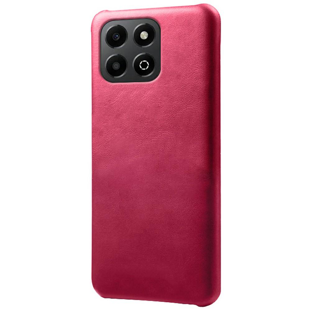 For Honor X6b 4G Case Calf Texture PU Leather Hard PC Protective Phone Cover