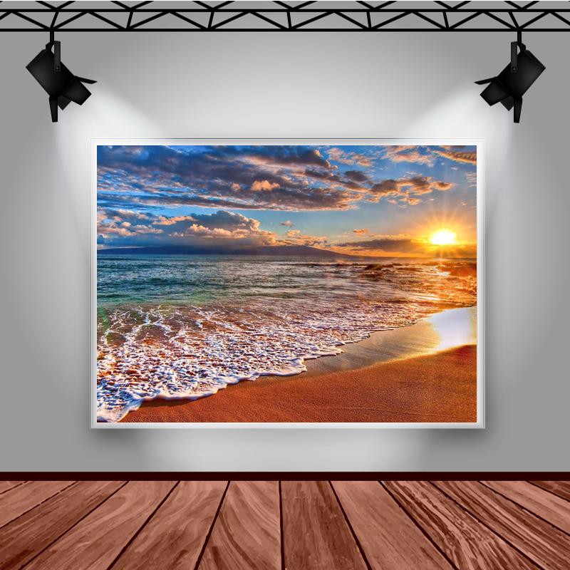 Mocsicka Natural Scenery Photography Background Sunny Beach Decoration Portrait Backdrop Professional Prop Studio