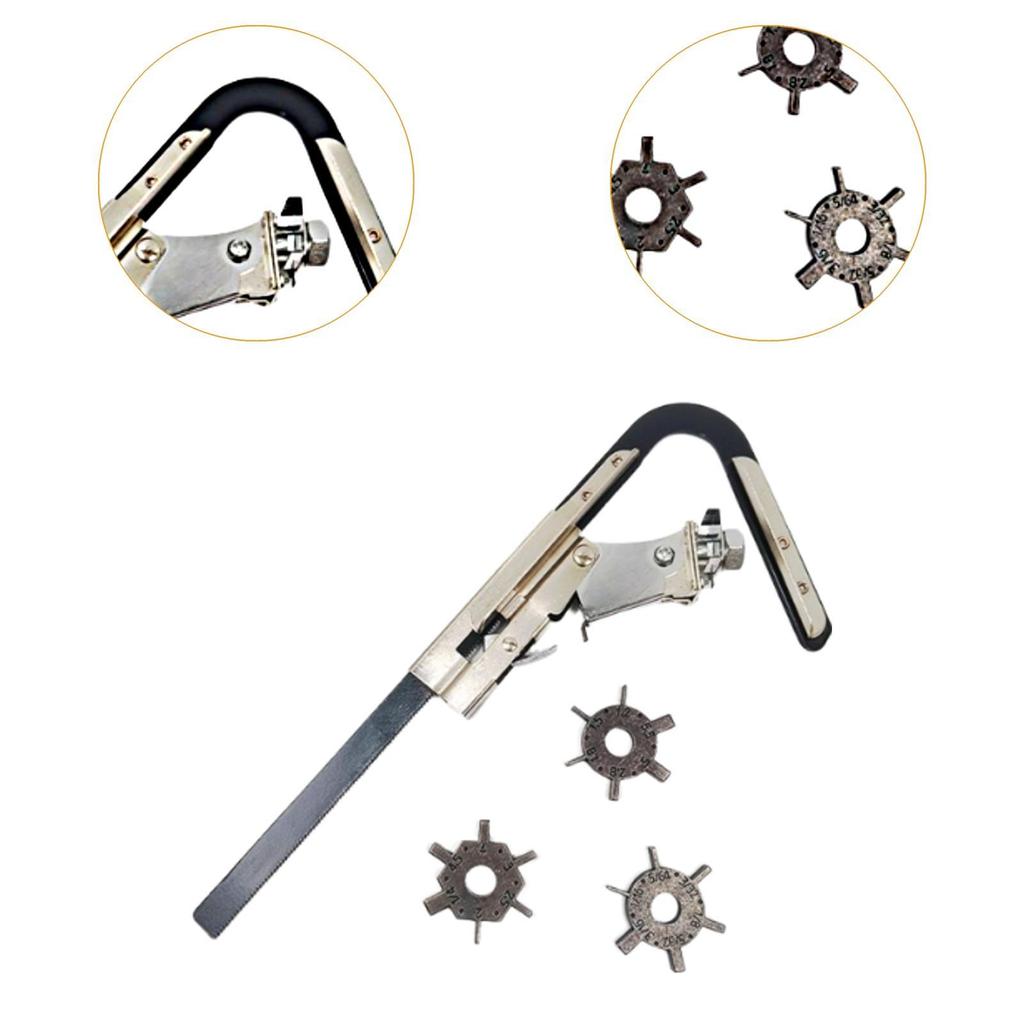 Piston Deposit Cleaning Tool,Auto Repair Easy to Use Professional Metal Lightweight Wear Resistant