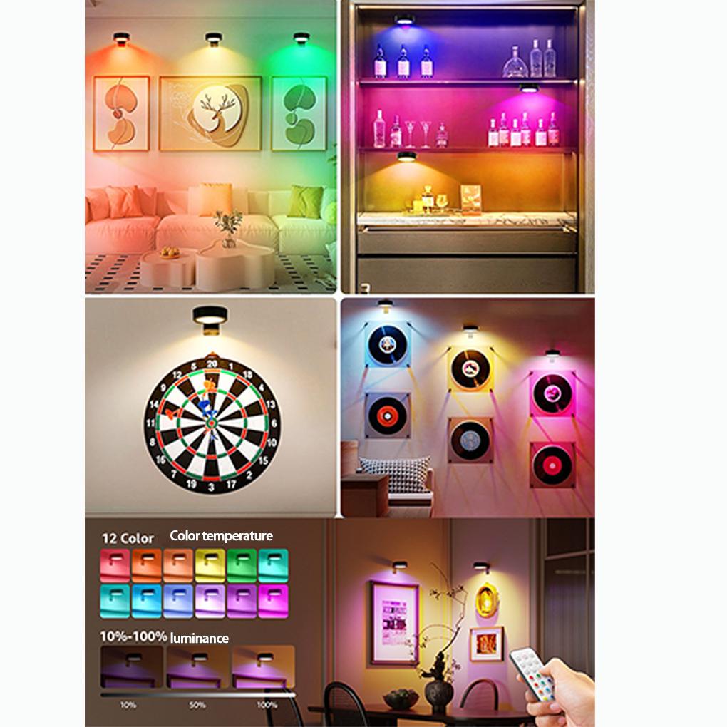 ABS Picture For Wall Controlled For Art Display Battery Light Picture For LED Art Display Lighting Magnetic Light
