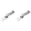 A25F-2X Sewing Rolled , Adjustable Width Rolled Hemmer Foot, Sewing Machine Rolled Hem Attachment Hemming Tool (15-25Mm)