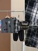 Boys' Trendy Fall 2025 Sweater Vest Outfit - Handsome 3-Piece Set for Spring & Autumn