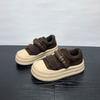 Super Good-looking Velcro Fluffy Shoes for Women's Winter Velvet Warm Cotton Shoes, New Sports and Leisure Thick Soles