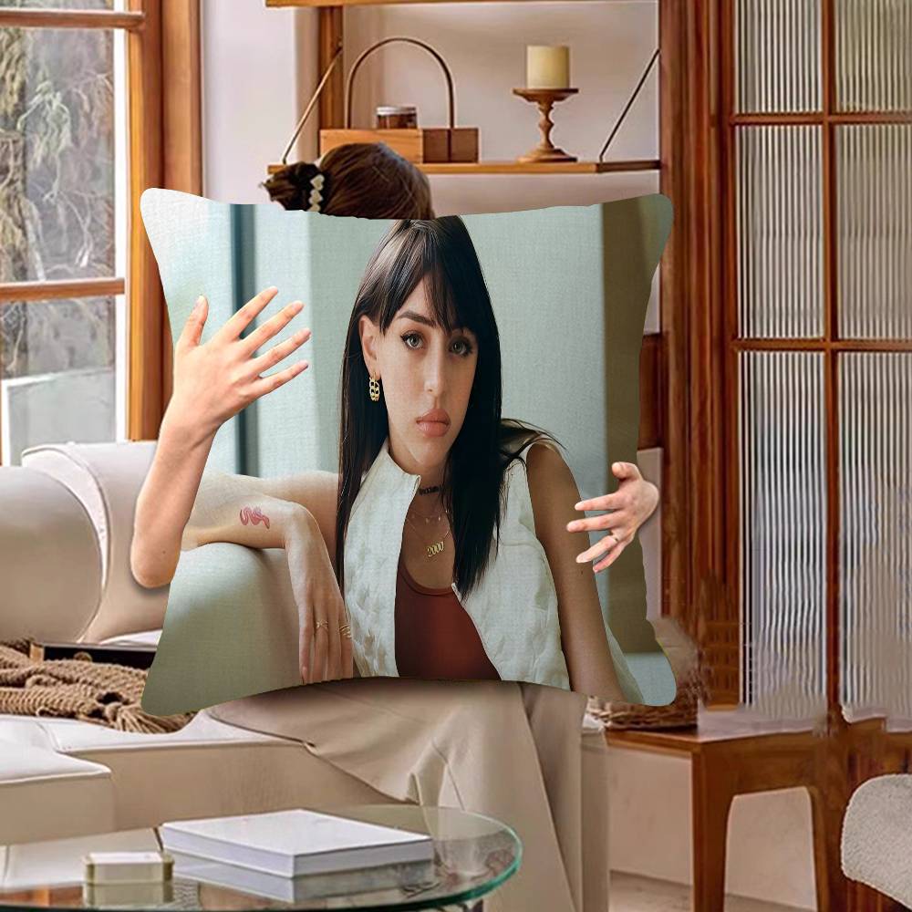 Nicki Nicole Singer Alma Cushion Cover Polyester Sofa Cushions Decorative Throw Pillows Home Decoration Pillowcover