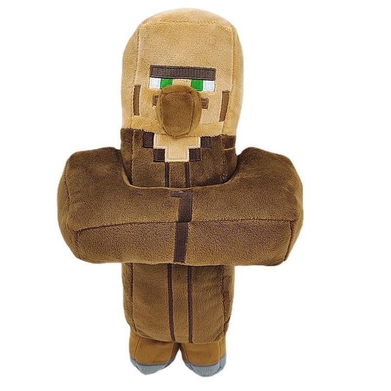 New Minecraft Plush Villager Witch Zombie Toy Doll In Stock