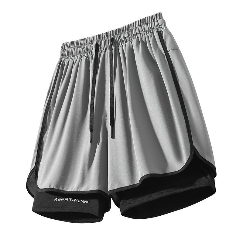 Shorts Casual Loose Sports Fake Two Piece Shorts