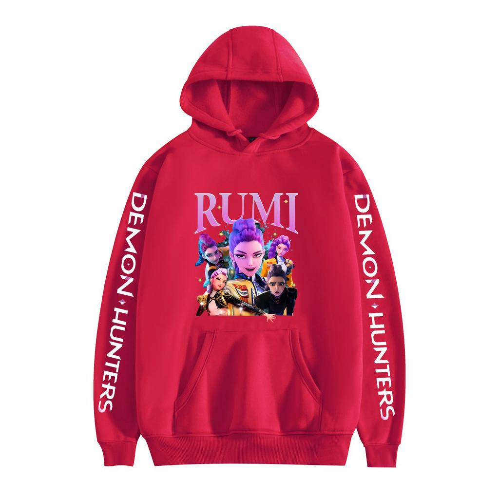 KPop Demon Hunters Man Hoodie Sweatshirt for Mens Womens Unisex Graphic Printed Cool Streetwear Hoodie