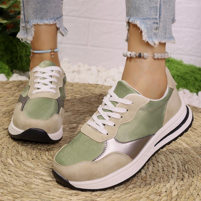 Platform Sports Shoes Leisure Fitness Women's Patchwork Shoes
