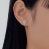 JYDDM 925 Adorable Heart Earrings
