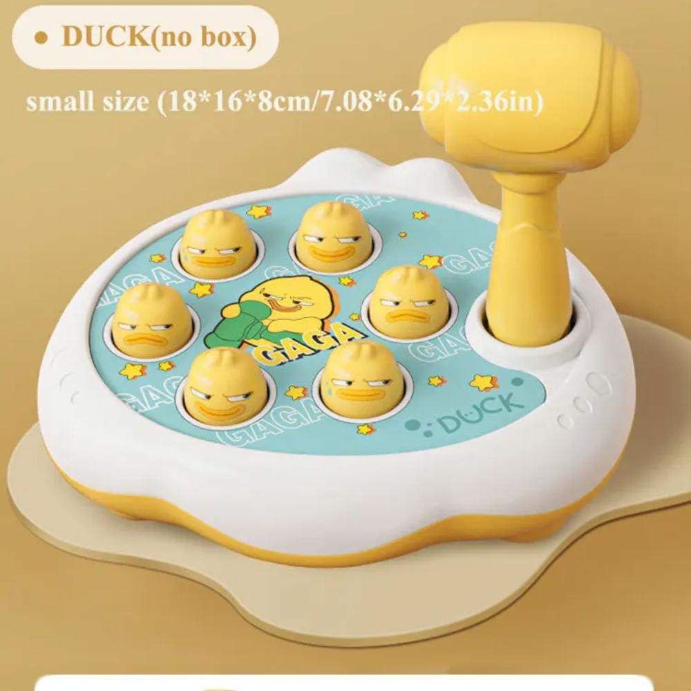 

Утка/Лягушка/Свинка Детская игрушка Монтессори обучающая игра головоломка подарок для 12 24 месяцев мальчик/девочка с молотком duck no box