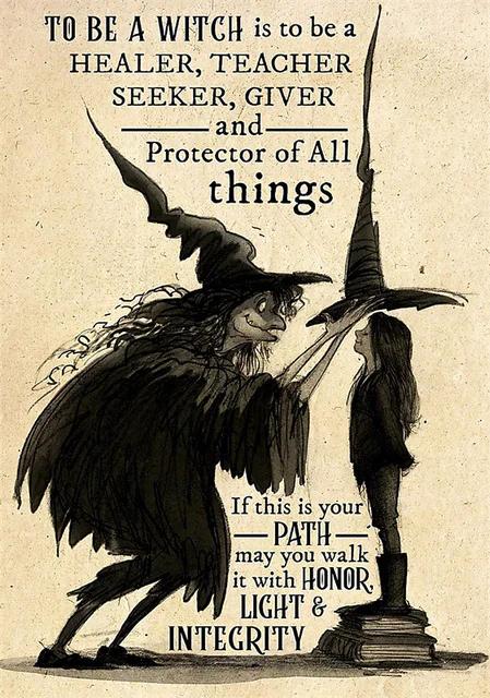 Lustiges Hexerei-Wissen Halloween-Poster Hexen Magie-Wissen Metallblechschild Küchenwandkunst Plakette Halloween Heimdeko