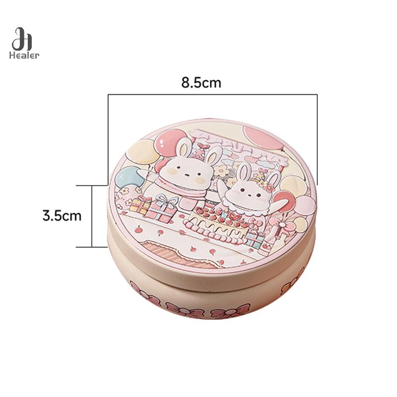 Three-dimensional Pattern New Wedding Candy Box Drum Candy Box Baby 100 Days Gift Box Packing Small Round Box