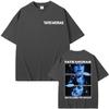 T-shirt Graphique Pop Star Tate McRae Si Proche De Quoi Unisexe Tendance Vintage Surdimensionné Manches Courtes Streetwear
