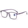 New Anti-Blue Light Reading Glasses Ultra-Light Eye Protection Readers Eyewear Unisex Elegant Comfortable Presbyopia Glasses 1.0