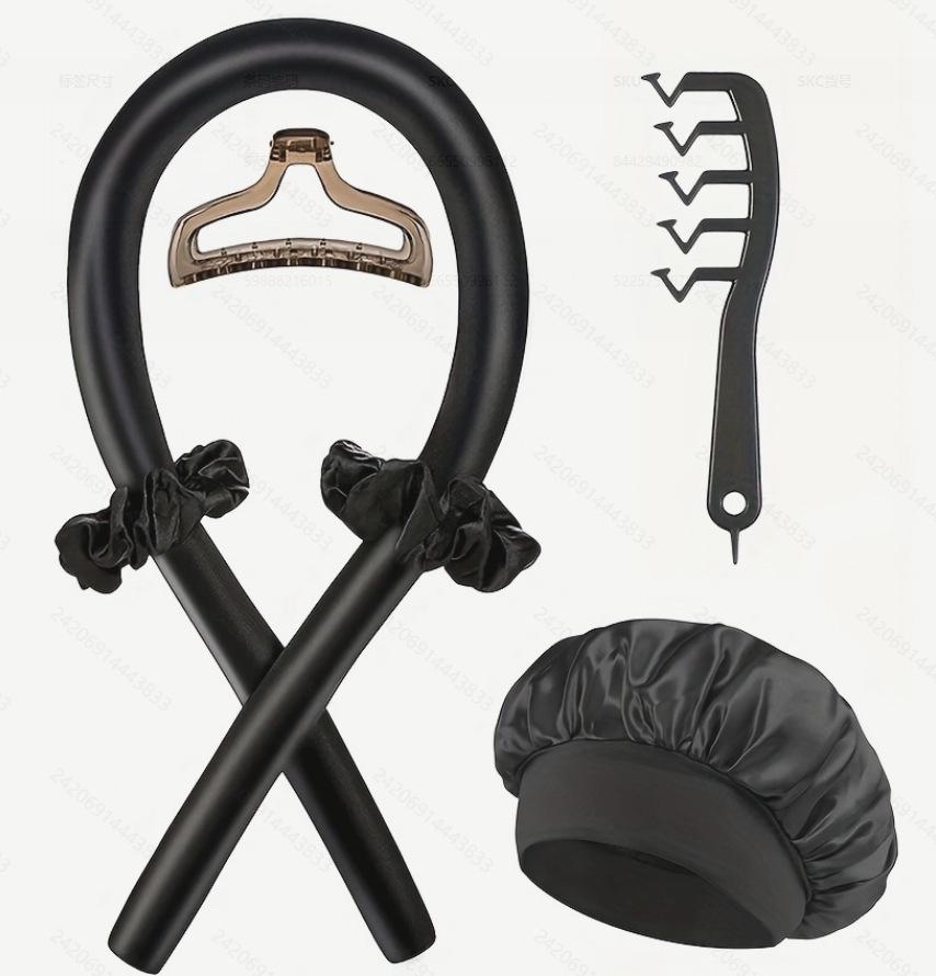 

Ленивая плойка без нагрева, набор бигуди из пенопласта - 5 штук