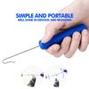 Fish Hook Remover Tool 2 Pieces Extractor Tackle Tool Hook Releaser For Catfishing Lakes Rivers Reservoirs Saltwater Freshwater