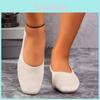 Stylish Casual Womens Knitted Breathable Flat Shoes With Hollow Design For Spring And Summer