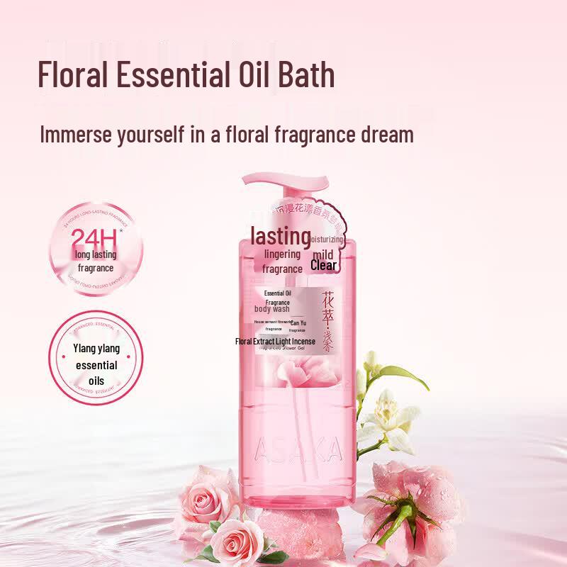ASAKA Essential Oil Fragrance Shower Gel